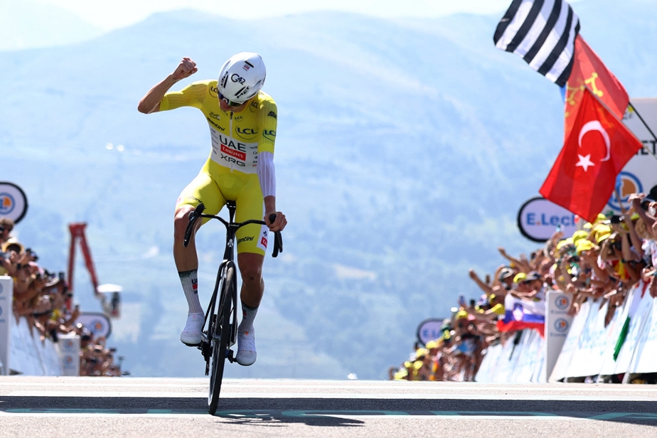 Tadej Pogacar enfonce le clou à Peyragudes