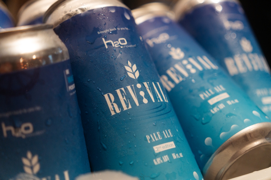 Une bière brassée à partir d'eaux usées