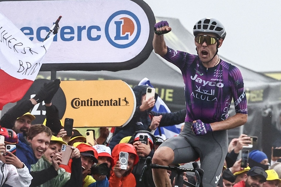 O'Connor remporte l'étape-reine au col de la Loze, Pogacar toujours en jaune