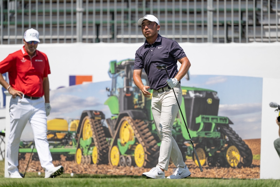 Ghim réussit un autre aigle depuis l'allée et mène à la Classique John Deere