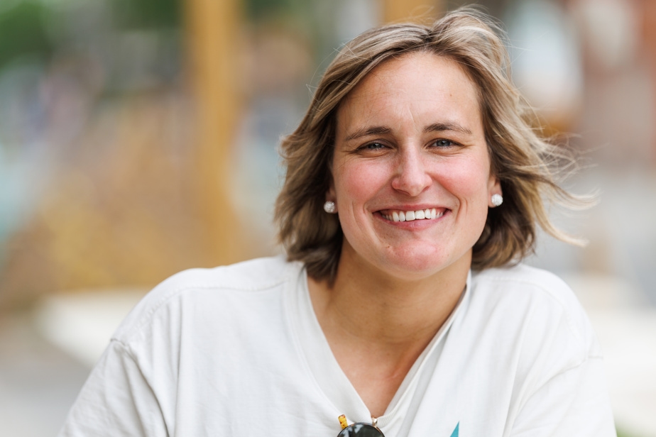 En terrasse avec Marie-Philip Poulin