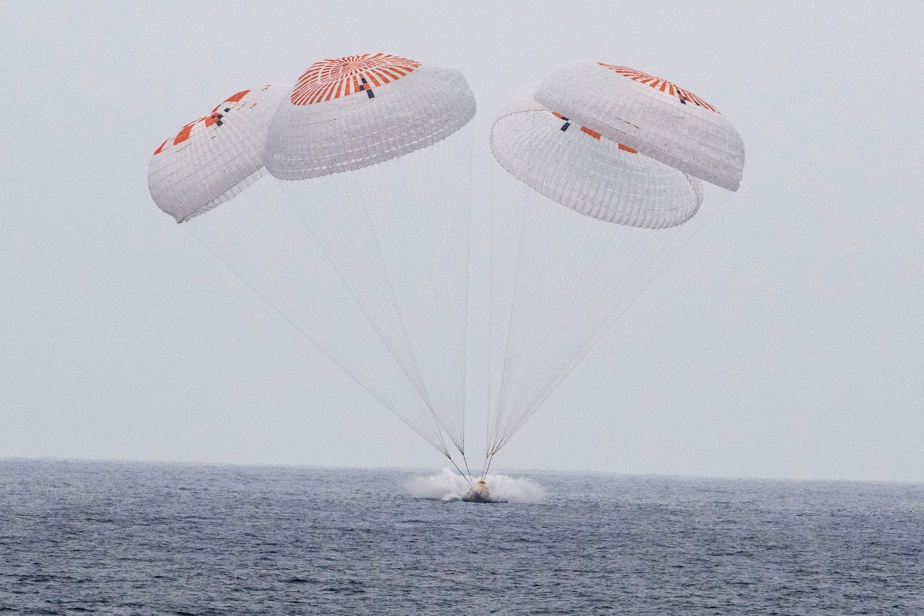Les astronautes reviennent sur Terre avec SpaceX après 5 mois dans l'espace