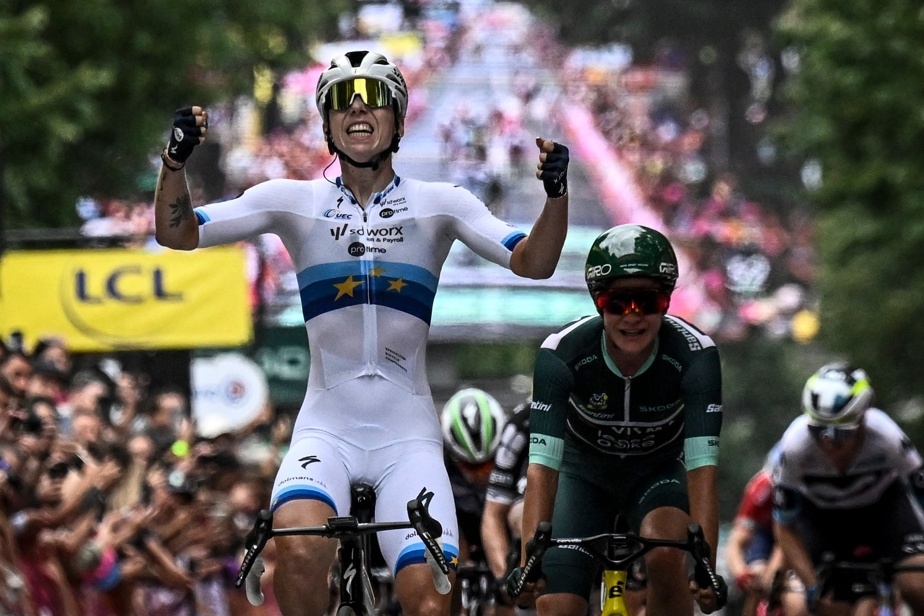 Lorena Wiebes remporte la troisième étape, Marianne Vos reprend le maillot jaune