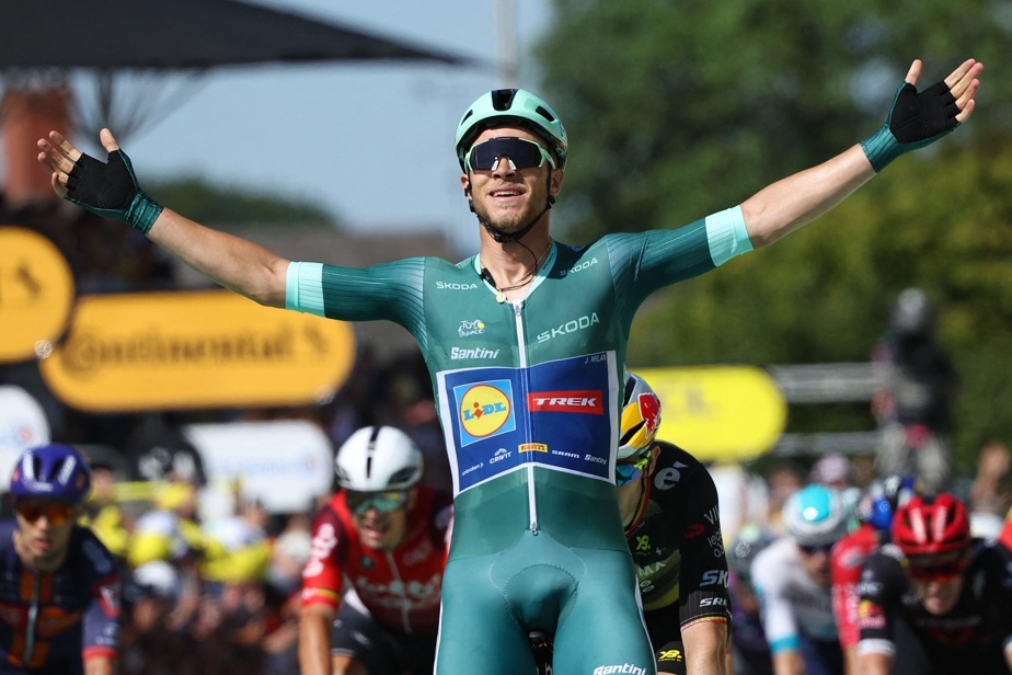 Jonathan Milan remporte la 8e étape