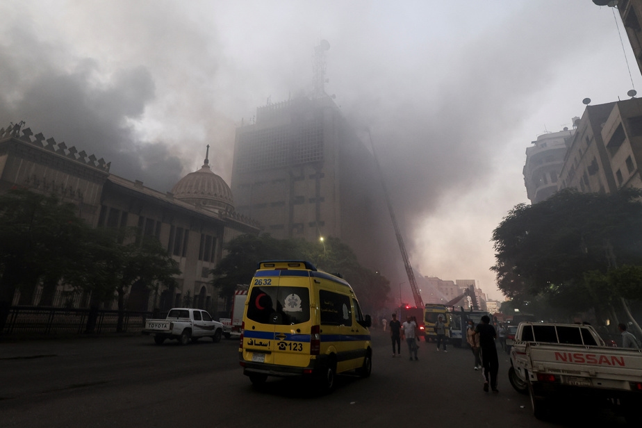 Incendie dans un centre de télécommunications au Caire