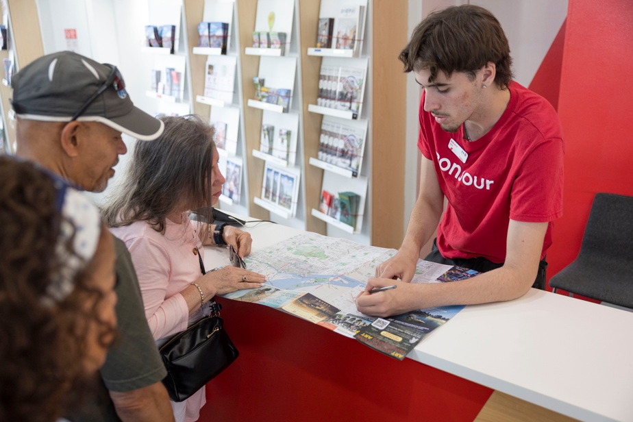 La question qui tue au bureau d'information touristique