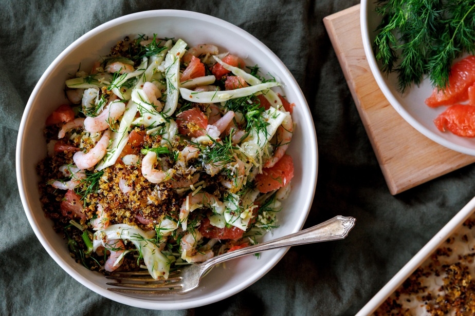 Salade pour journées ensoleillées