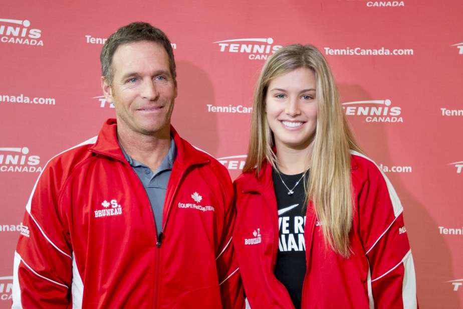 Eugenie Bouchard vue par Sylvain Bruneau