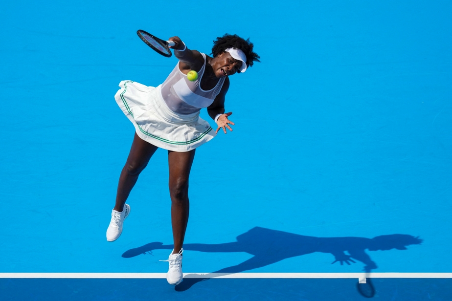 Venus Williams de retour à l'âge de 45 ans
