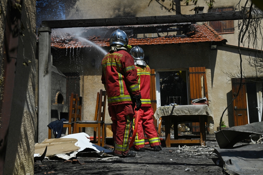 L'incendie a cessé son évolution à Marseille, sans être maîtrisé