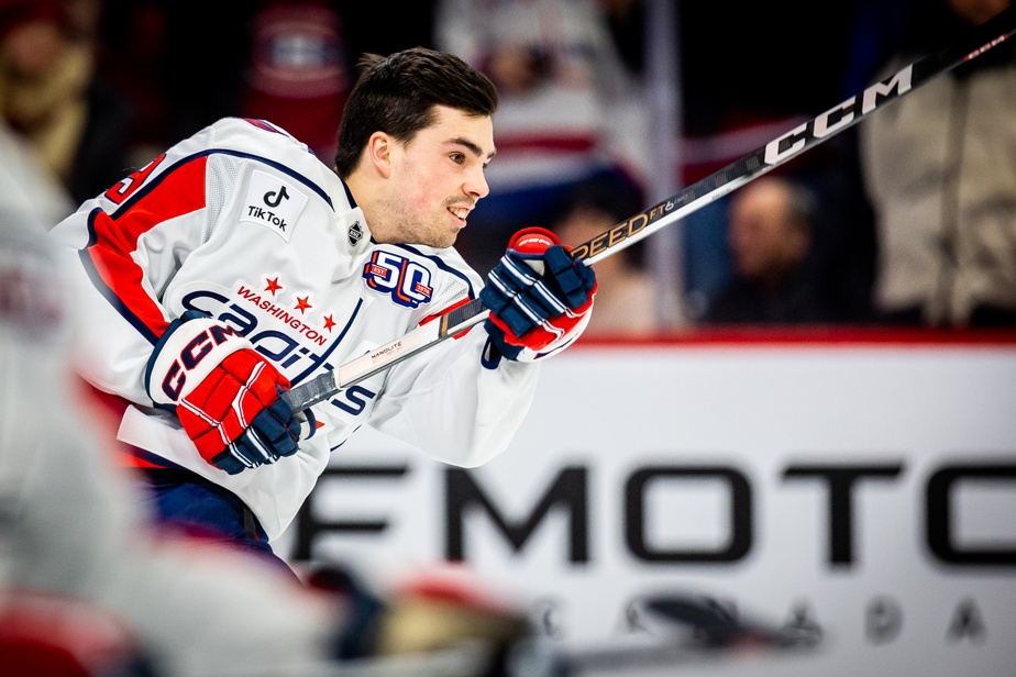 Hendrix Lapierre s'entend avec les Capitals de Washington