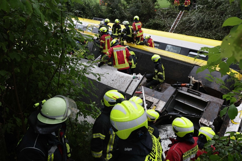 Le déraillement d'un train fait au moins trois morts et plusieurs blessés