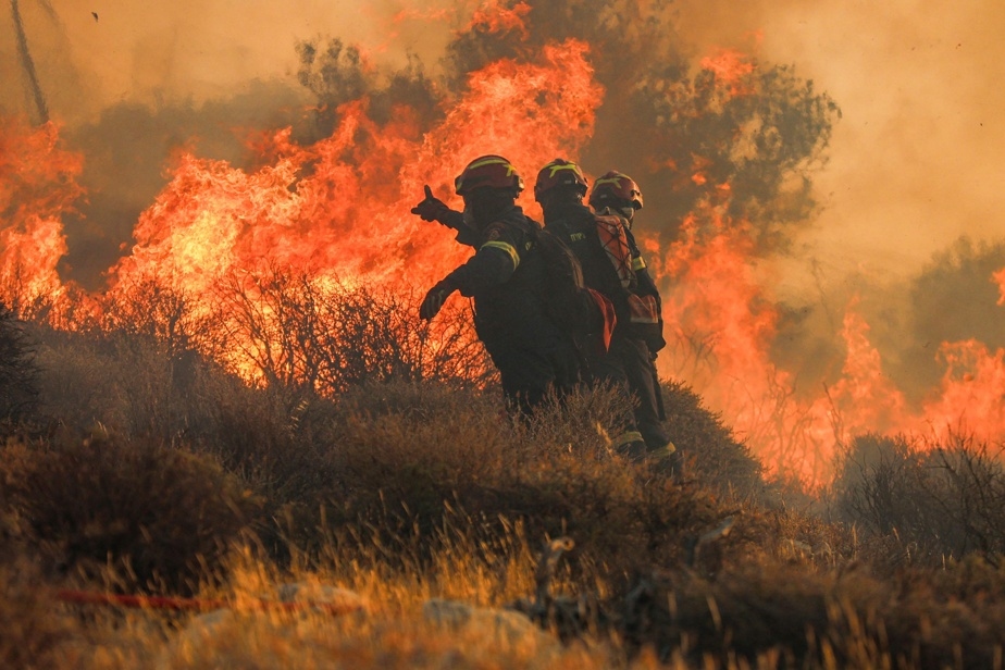 La Grèce et la Turquie luttent contre de violents incendies