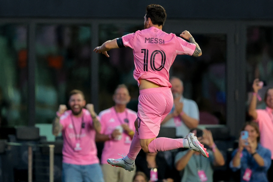 Un cinquième match de suite de deux buts pour Lionel Messi