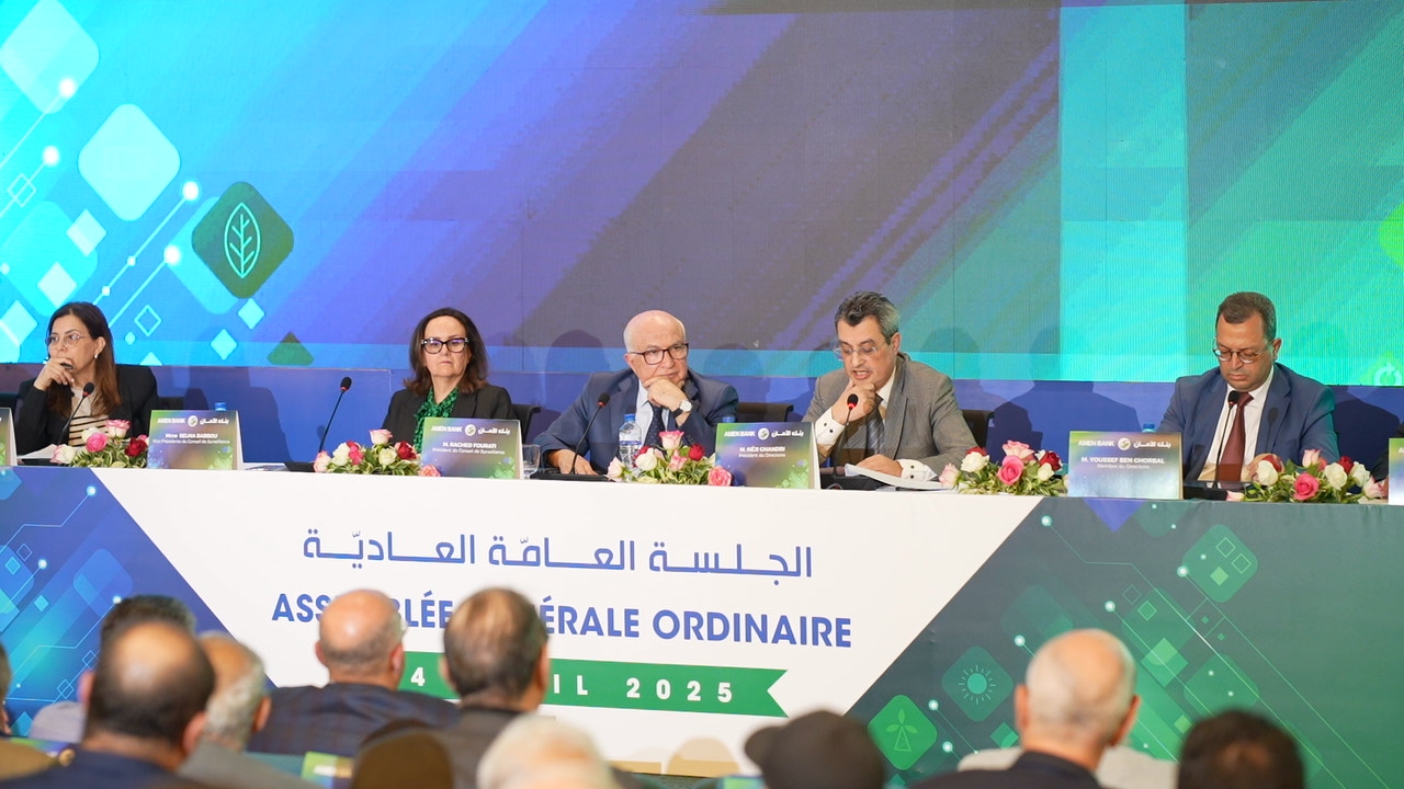 خلال جلسته العامة العادية: بنك الامان يؤكد مواصلته الديناميكية الاجابية في تمويل الاقتصاد مع توجه خاص لدعم الاقتصاد الاخضر (صور)