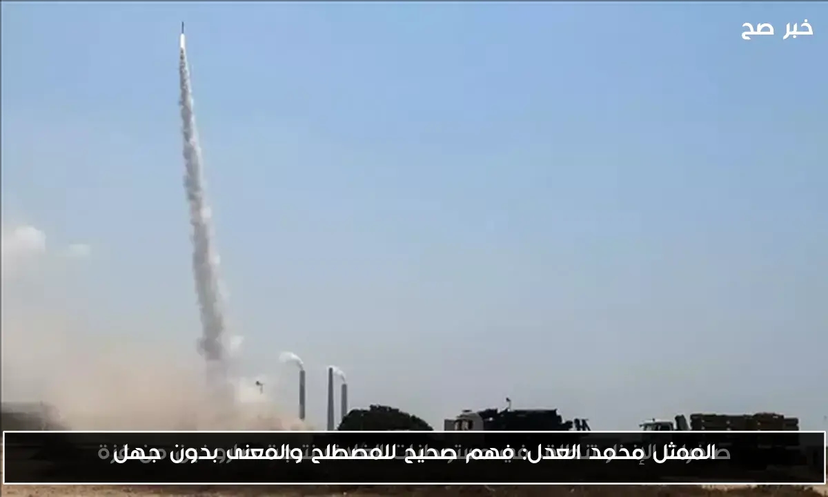الممثل محمد العدل: فهم صحيح للمصطلح والمعنى بدون جهل