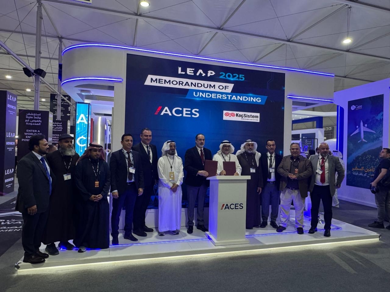 KoçSistem تشارك في معرض LEAP Expo باعتبارها إحدى العلامات التجارية الرائدة في مجال التكنولوجيا