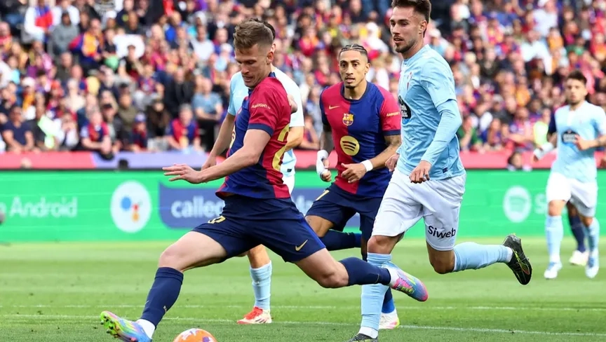 فوز صعب على سيلتا فيغو يبقي برشلونة في صدارة الدوري