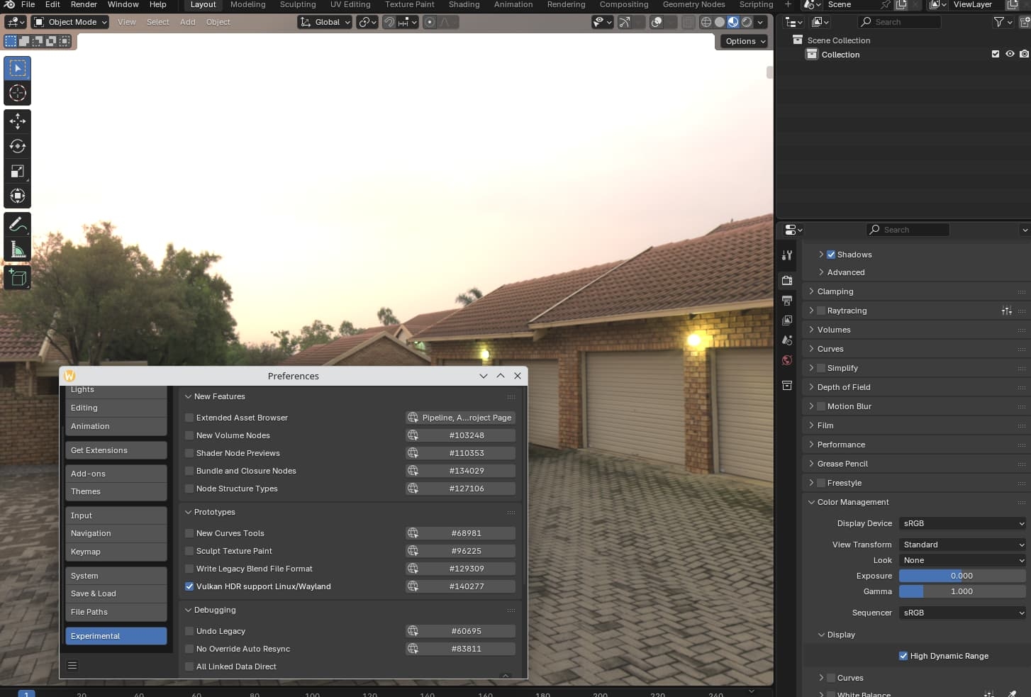 Blender 5.0 Brings HDR Viewport to Linux Wayland Users