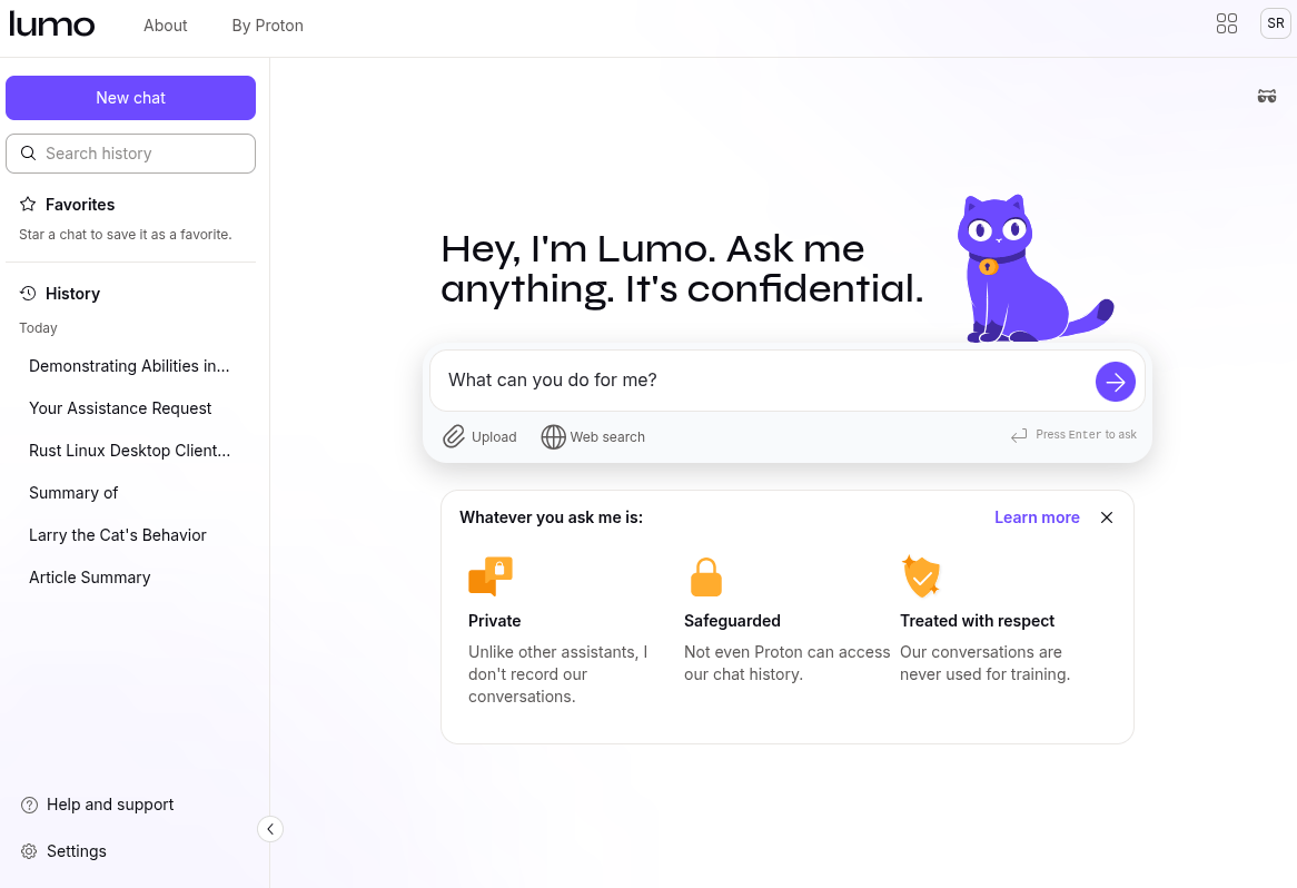 Proton Lumo AI Offers New Private ChatGPT Alternative