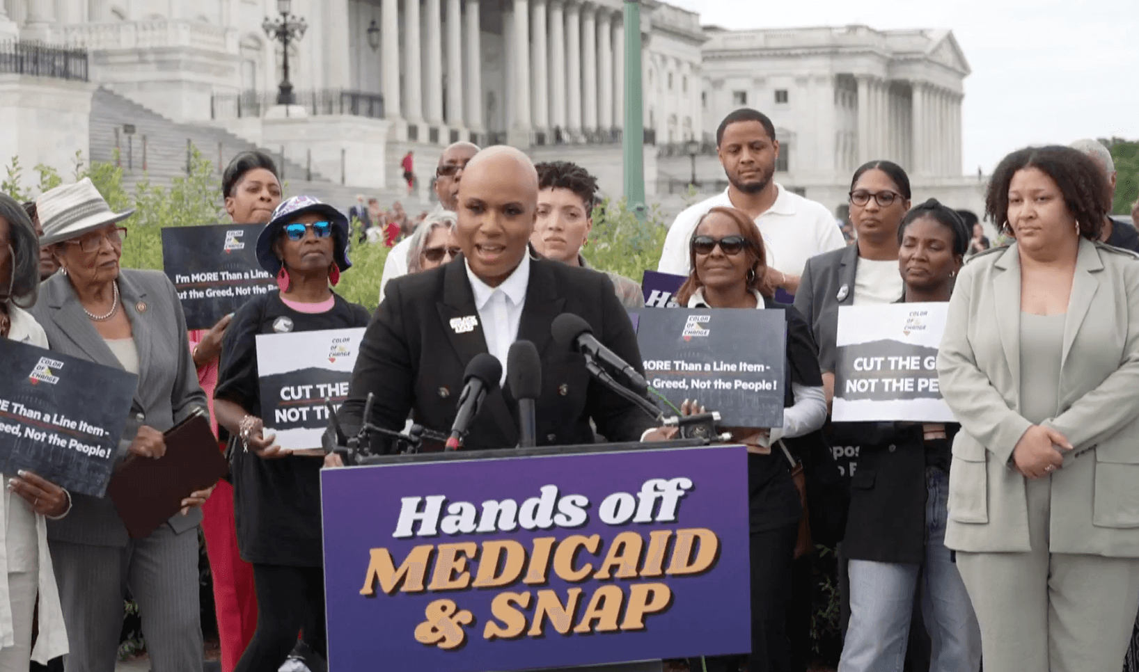 Color Of Change, Rep. Ayanna Pressley Slam ‘The Great Republican Ripoff'