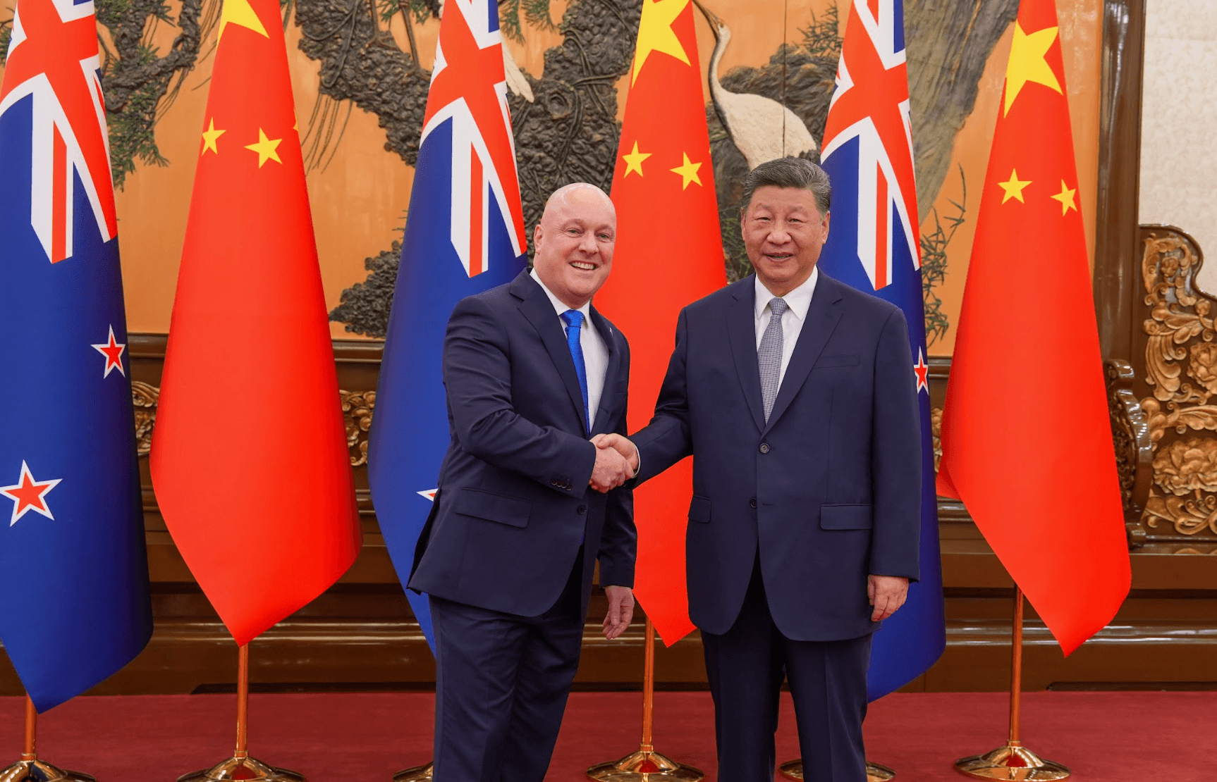 PM appeals to China's ego in the pursuit of peace and order