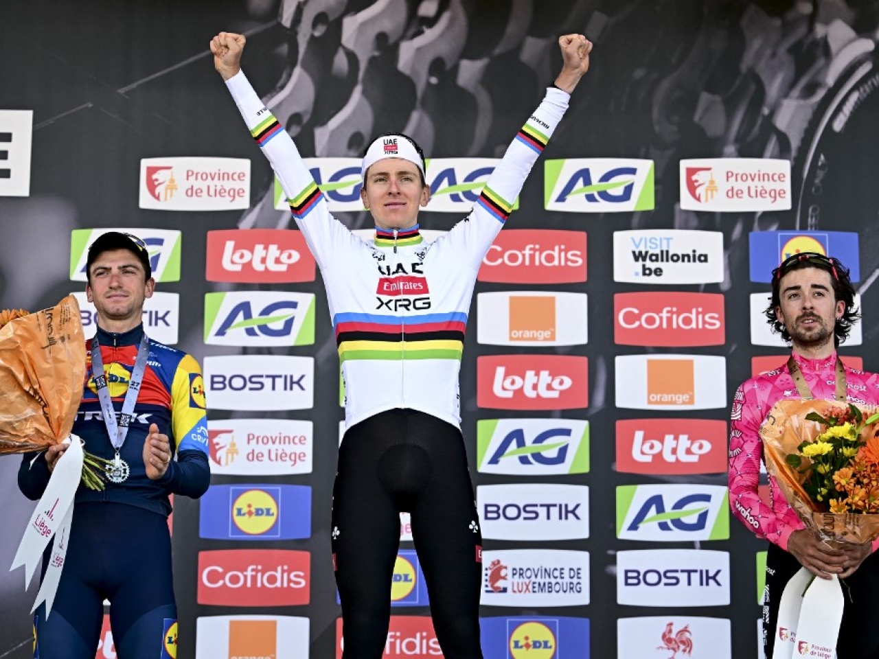 Pogacar wins third Liege-Bastogne-Liege title