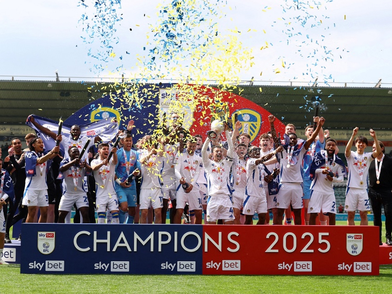 Luton, Plymouth relegated, Leeds promoted as champions