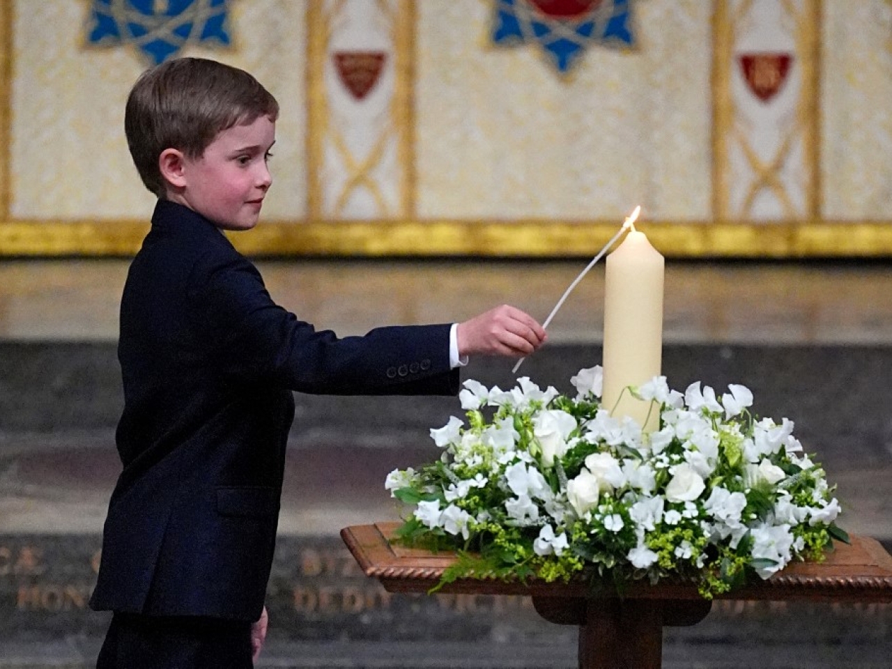 King Charles leads UK service to mark end of WWII