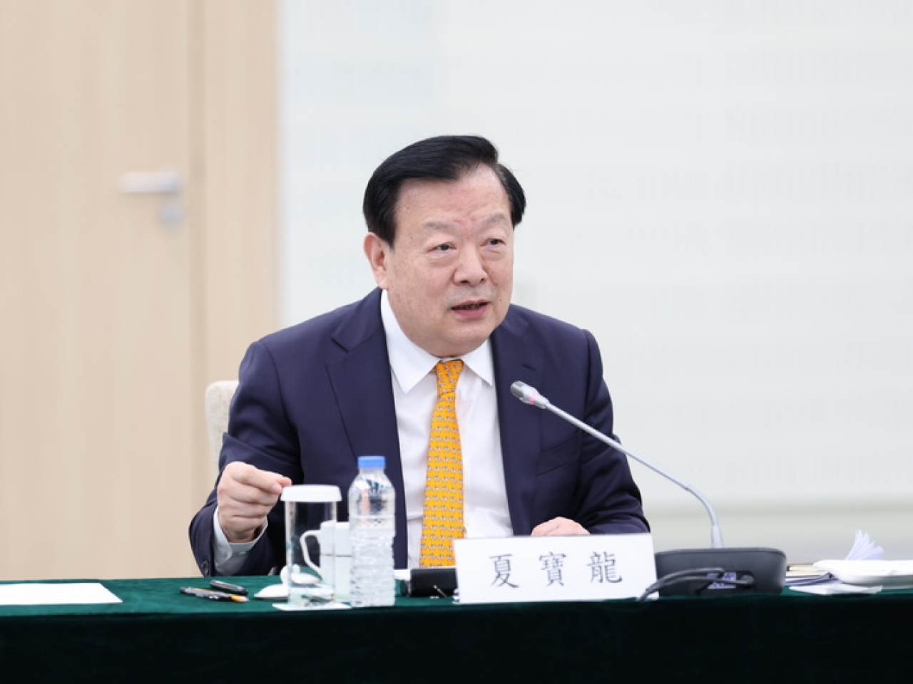 Xia urges defence of national interests amid sanctions
