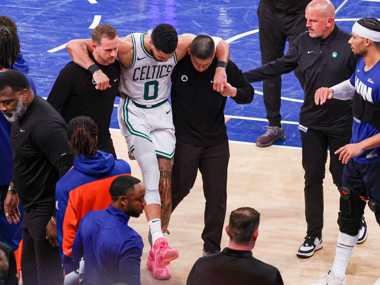 Celtics star Tatum out for season with Achilles injury