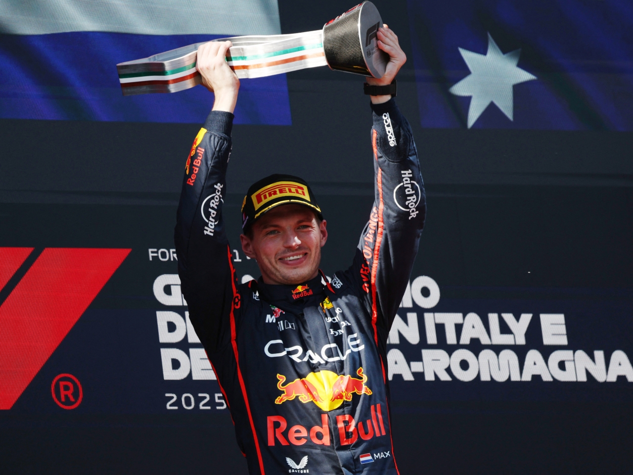 Verstappen wins Emilia Romagna Grand Prix