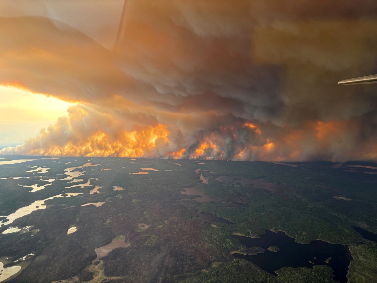 Manitoba evacuations in worst start to wildfire season