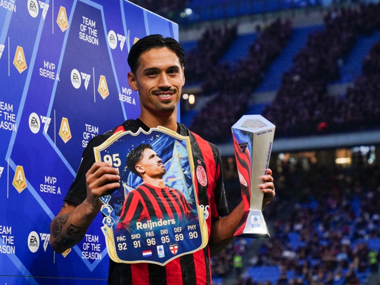 Man City sign Milan midfielder Reijnders for 55m euros