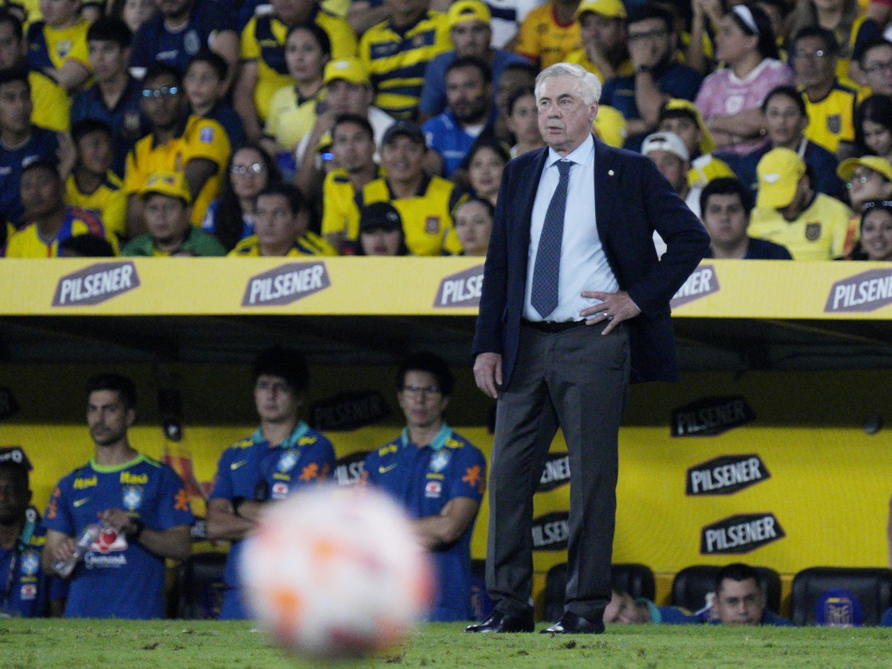 Brazil held by Ecuador in Ancelotti coaching debut