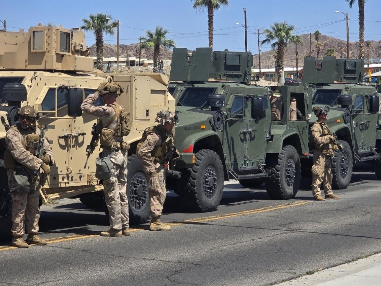 Trump now deploying Marines to Los Angeles