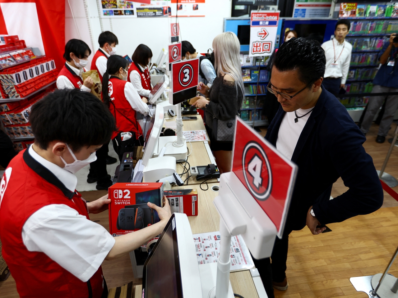 Nintendo sells record 3.5m Switch 2 consoles in 4 days