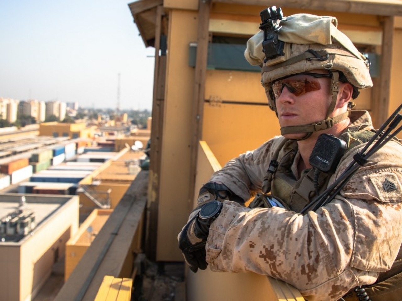 US personnel 'are being moved out of Middle East'