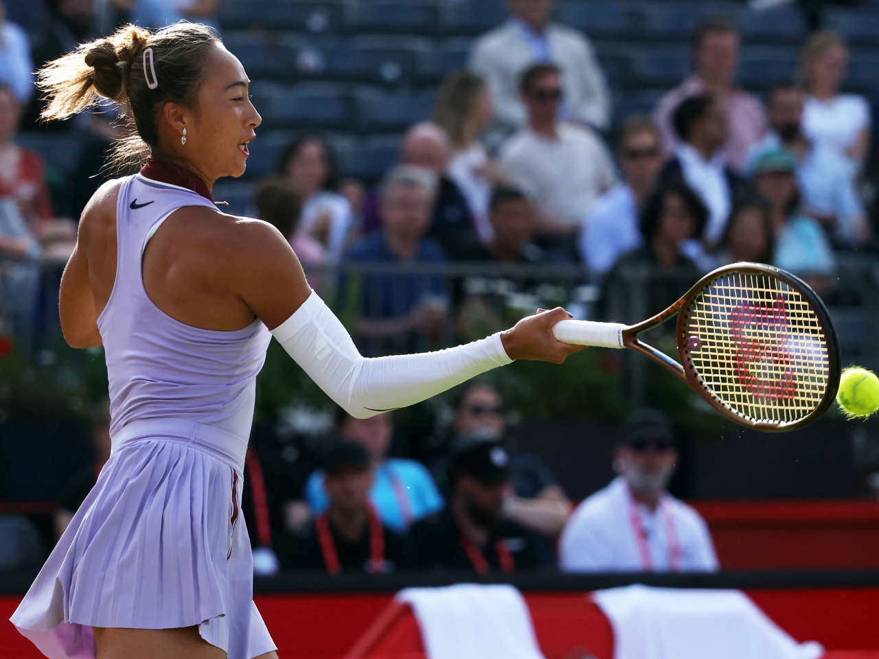 Zheng, Raducanu set for first-ever clash in Queen's