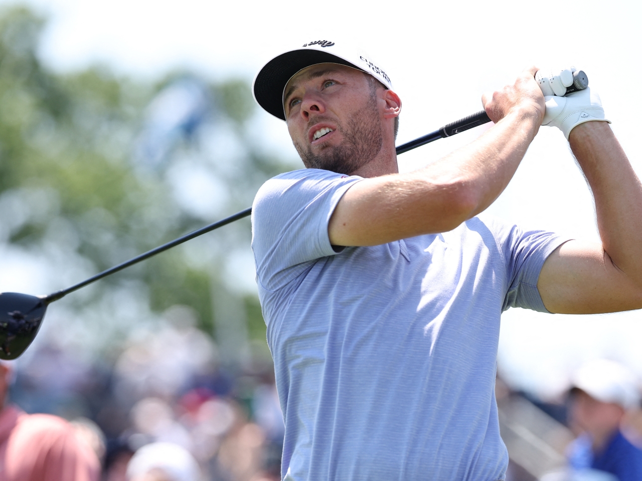 Sam Burns leads US Open as big names struggle
