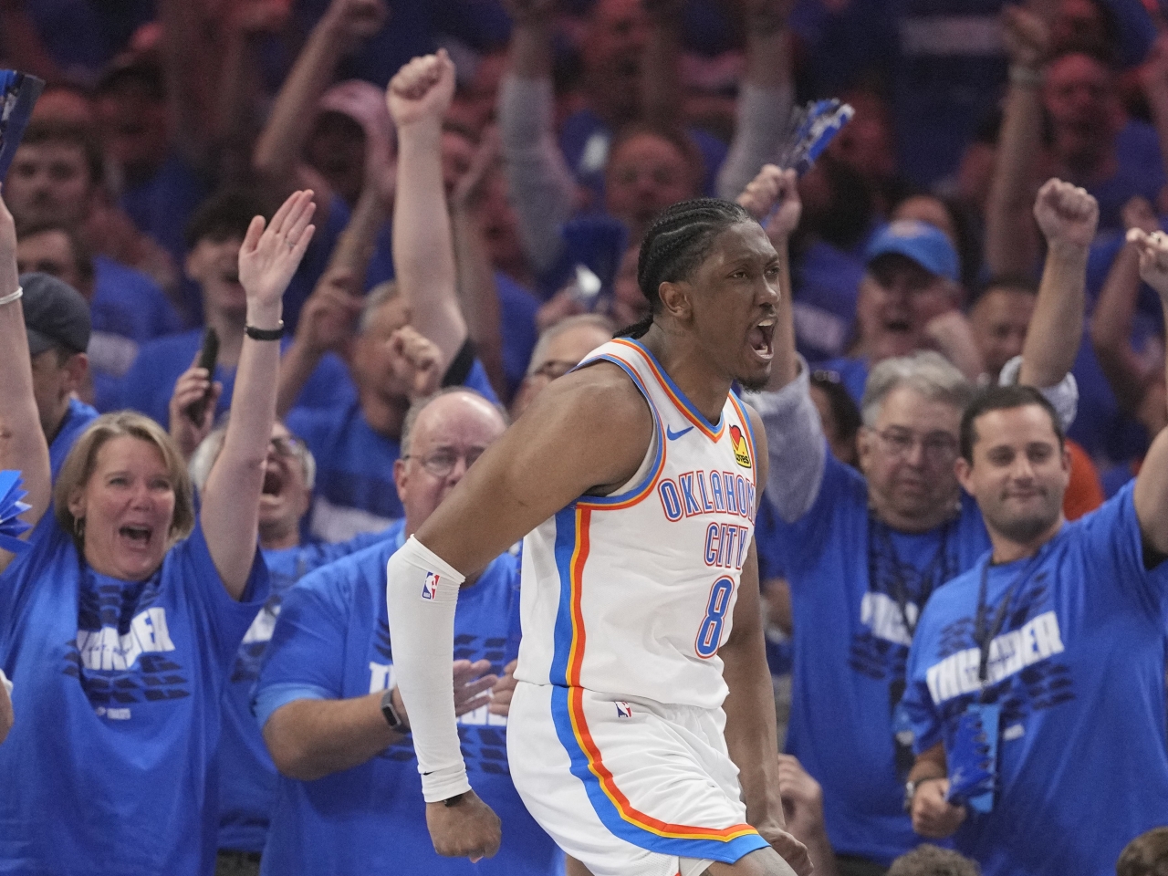 Thunder on brink of NBA title after game five win