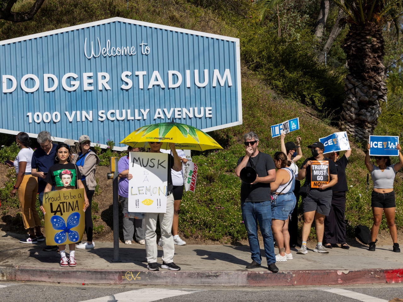 LA Dodgers 'barred immigration agents from stadium'
