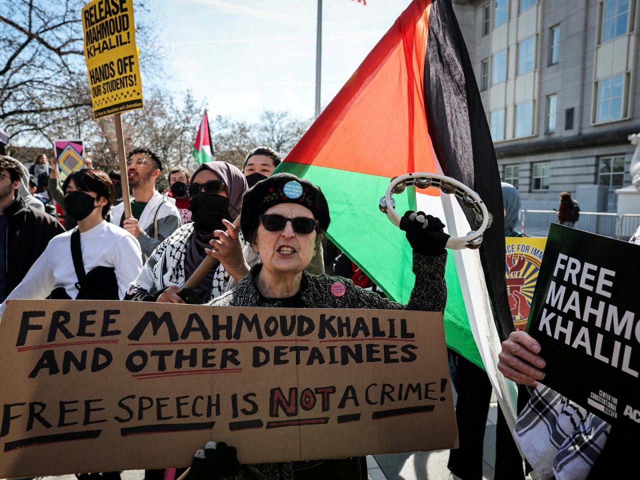 US judge orders release of protest leader