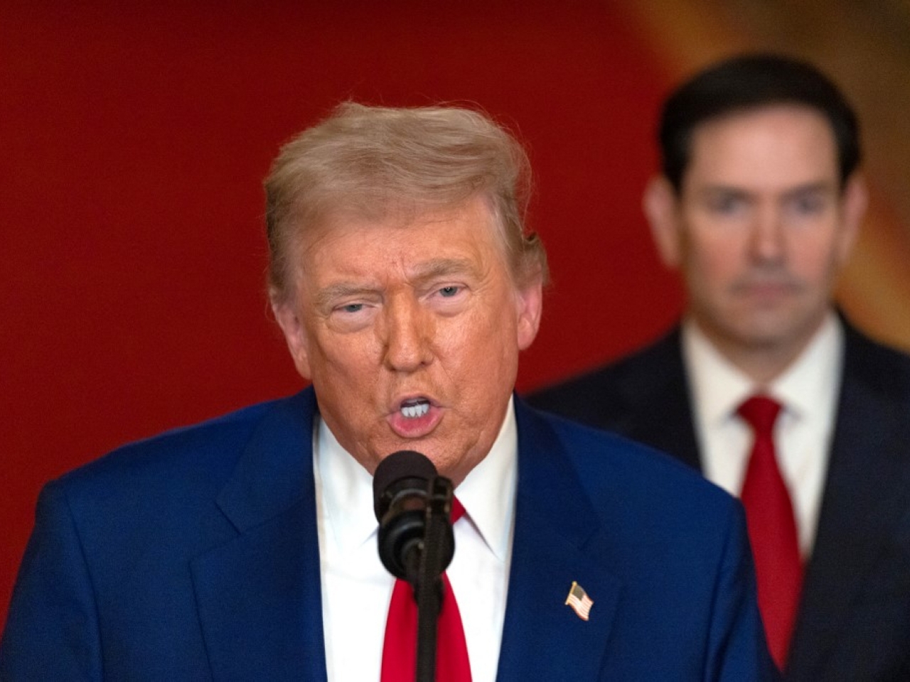 Trump addresses nation after US bombs Iran