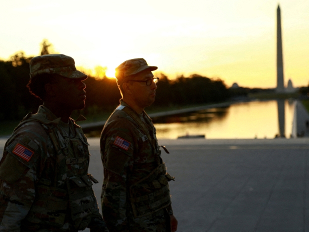 800 National Guard mobilised for DC mission: Pentagon