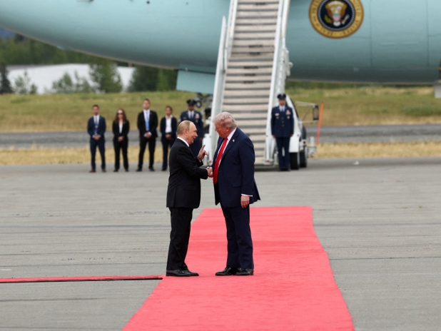 Trump-Putin summit begins in Alaska