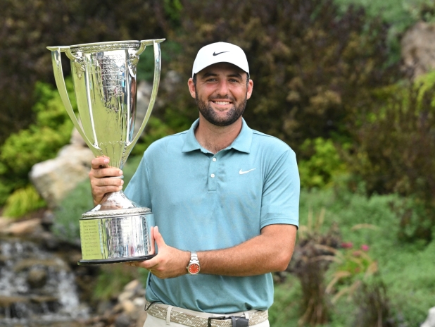 Scheffler outlasts MacIntyre for BMW Championship
