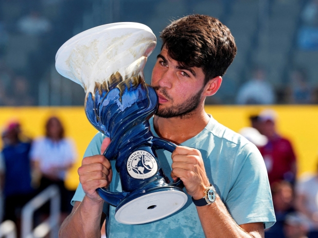 Alcaraz wins Cincinnati Open as Sinner retires