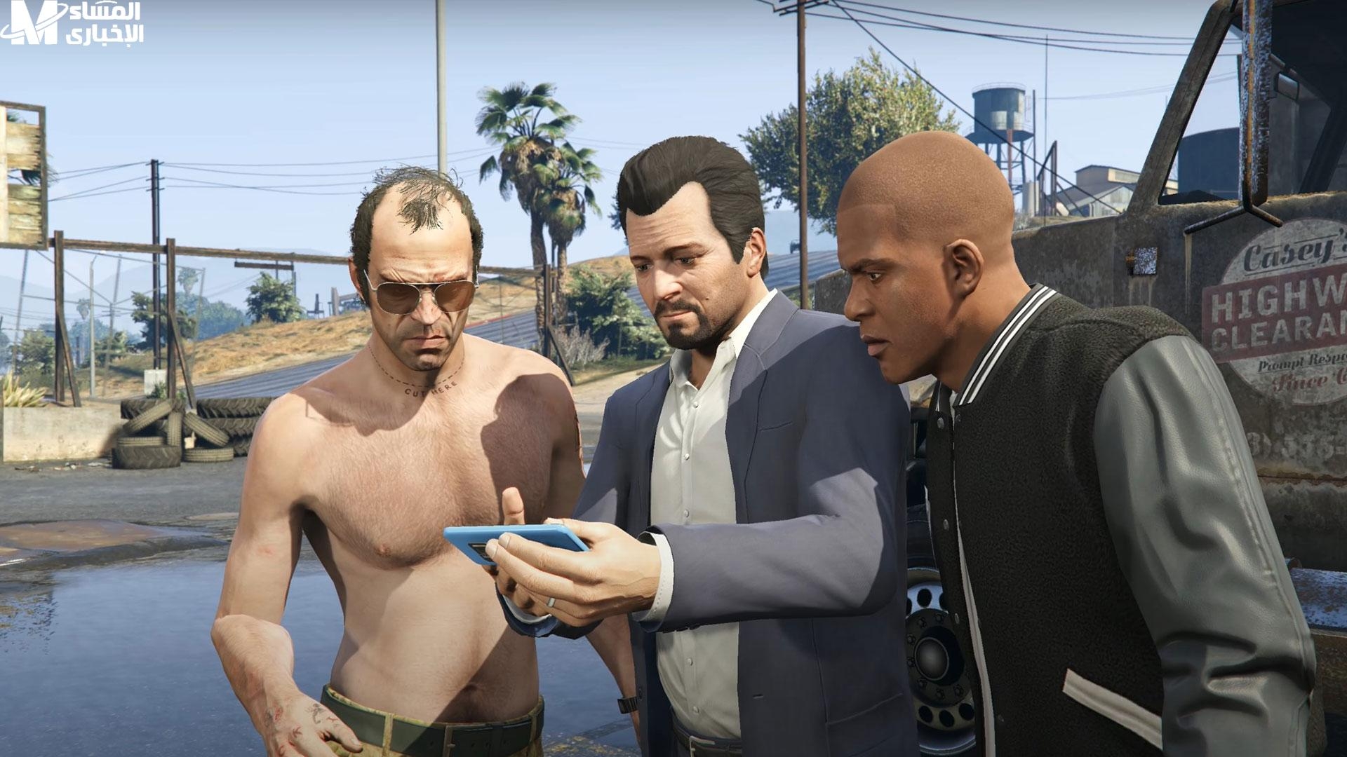 اللعبة رجعت تحكم العالم .. لعبة GTA 5 على الموبايل تنقلك لعالم تاني كله أكشن تشويق عالمي