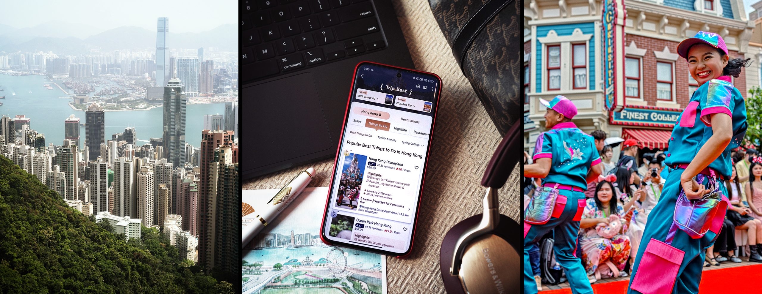 Trip.com has the best recommendations in Hong Kong, including Luxury Hotels, Michelin-starred restaurants and attractions like Hong Kong Disneyland